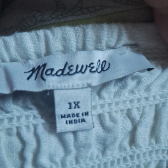 Plus Rosalie Tie-Strap Top in Geo Eyelet SZ 1X - Picture 11 of 11